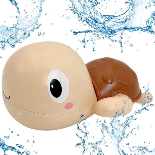 Woopie-Turtle-Swimming-Wind-Up-Bath-Toy-Pink Woopie Turtle Swimming Wind-Up Bath Toy Pink