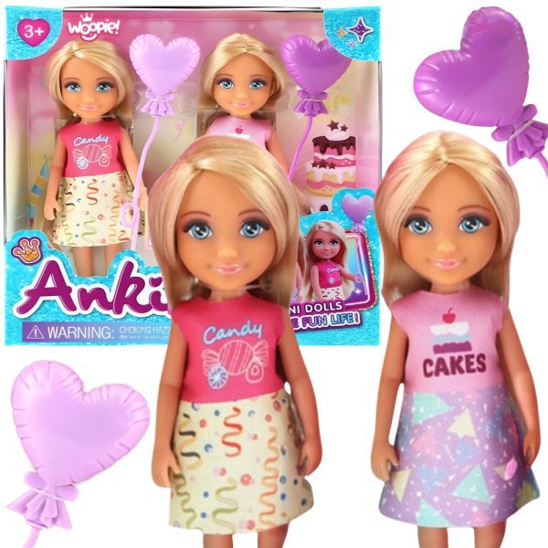 Woopie-Two-Doll-Birthday-Set-Candy-and-Cakes Woopie Two Doll Birthday Set - Candy and Cakes