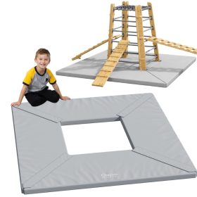 CLASSIC WORLD EDU Gymnastics Mattress Trapezoidal Protective Mat for Outdoor Tower