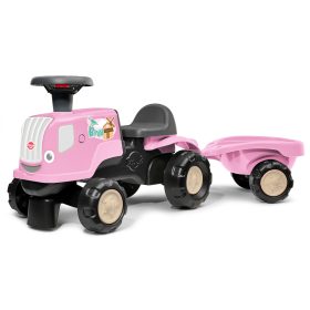 FALK-Ride-on-Tractor-with-Trailer-Birdy-Farm-Pink-1-3-years-1