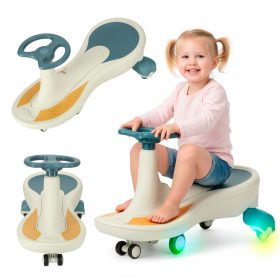Gravitacijos kalneliai šviečiantys LED ratai su grojančia muzika 76cm mėlynos ir baltos spalvos maks. 120kg