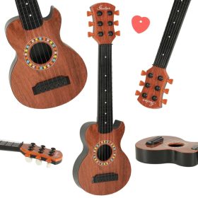 Klasikinė gitara vaikams medinė 6 stygų 18 colių 46
