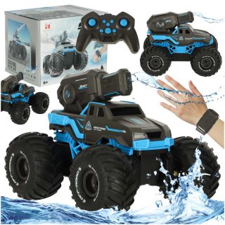 RC amfibija vandeniui atsparus automobilis