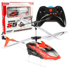 SYMA S5 RC sraigtasparnis 3CH raudonasŽaislai/Nuotoliniu būdu valdomi modeliai/Nuotoliniu būdu valdomi orlaiviai SYMA S5 RC sraigtasparnis 3CH raudonas