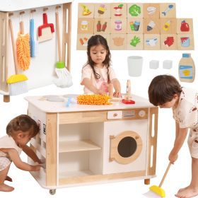 VIGA-3-in-1-Home-Center-with-Accessories-–-Learning-and-Fun-for-Children VIGA 3-in-1 Home Center with Accessories – Learning and Fun for Children