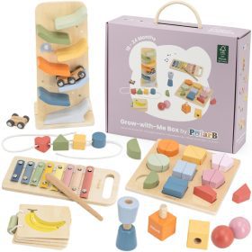 VIGA Educational Toy Box Set from 18 months to 24 months