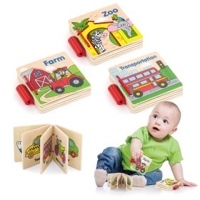 VIGA My First Wooden Book 1 pc.