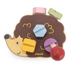 VIGA-PolarB-Wooden-Construction-Toy-Hedgehog-with-Montessori-Screws-2