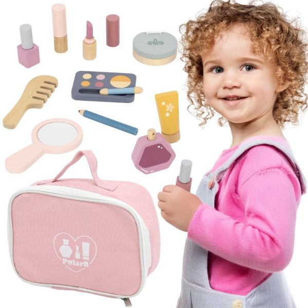 VIGA-PolarB-Wooden-Makeup-Set-Cosmetic-Bag VIGA PolarB Wooden Makeup Set Cosmetic Bag
