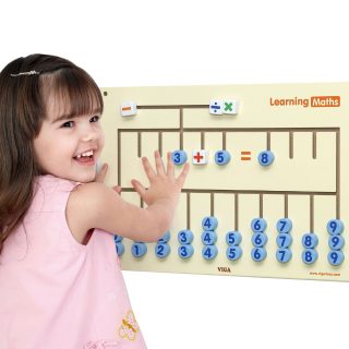 VIGA Sensory Board for learning to count FSC Montessori Certificate