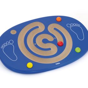VIGA Sensory Wooden Balance Board with Maze
