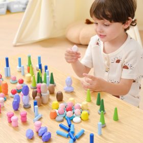 VIGA-Wooden-Educational-Blocks-Montesori-Puzzle-141-pcs-2
