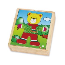 VIGA-Wooden-Puzzle-Educational-Puzzle-Dress-Up-the-Teddy-Bear-Boy-3