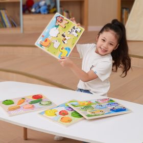 VIGA-Wooden-Puzzle-Montessori-2-in-1-Figures-Farm-1