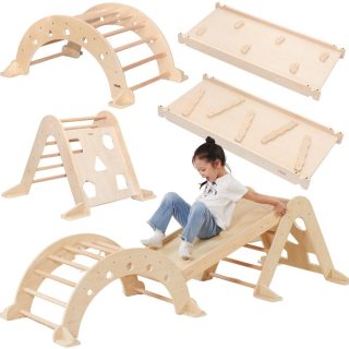 Viga Home Playground 3 in 1: Pikler Triangle