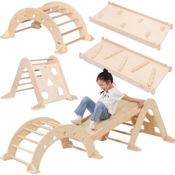 Viga Home Playground 3 in 1: Pikler Triangle