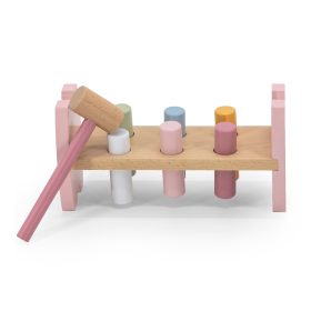 Viga-PolarB-Wooden-Punching-Toy-with-Hammer-Fox-Montessori-3