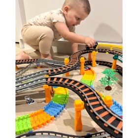 WOOPIE-Electric-Train-2in1-Race-Track-Train-Viaduct-Car-XXL-192-pcs-1