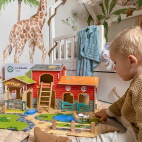 WOOPIE-GREEN-Mega-Farm-Animal-Figures-Stable-Cowshed-Henhouse-18-pcs-3