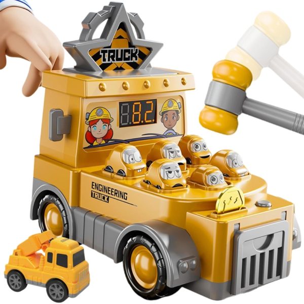WOOPIE Hammering Skill Game Construction Site with Accessories
