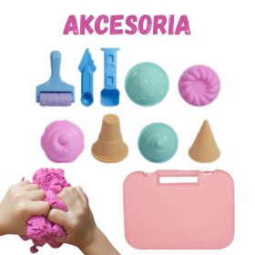 WOOPIE-Kinetic-Sand-Set-Ice-Cream-in-a-Suitcase-1kg-Accessories-1