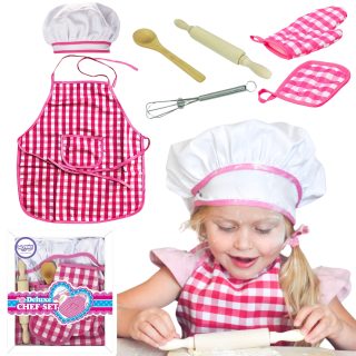 WOOPIE Little Chef Set Cooking Suit Kitchen Accessories 7 pcs.
