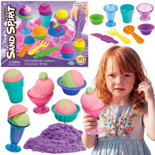 Kinetic Sand Set Ice Cream Parlor Accessories 10 pcs.