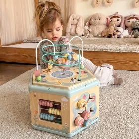 TOOKY-TOY-Wooden-Montessori-Hexagon-Opening-Box-2