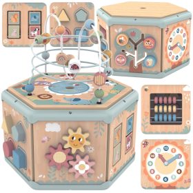 TOOKY TOY Wooden Montessori Hexagon Opening Box