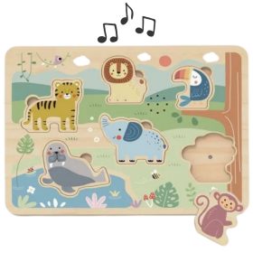 TOOKY-TOY-Wooden-Puzzle-Montessori-Interactive-Sound-Puzzle-Wild-Animals-Safari-2