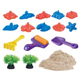 WOOPIE-Kinetic-Sand-Magic-for-Water-18-piece-Set-with-Case-1