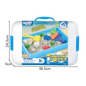 WOOPIE-Kinetic-Sand-Magic-for-Water-18-piece-Set-with-Case-2