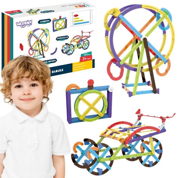 WOOPIE-Mathematical-Construction-Blocks-3D-Educational-155-pcs WOOPIE Mathematical Construction Blocks 3D Educational 155 pcs