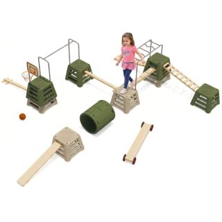 CLASSIC WORLD EDU Obstacle Course XXL Multi-Skill Motor Playground
