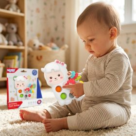 WOOPIE-BABY-Sensory-Manipulative-Toy-Montessori-Llama-18m-1