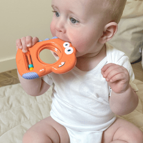 WOOPIE-BABY-Sensory-Toy-Teether-Mirror-Dino-3
