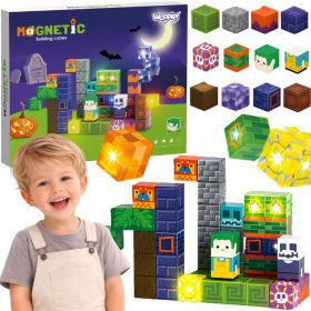 WOOPIE-Magnetic-Blocks-Glowing-Halloween-63-pcs WOOPIE Magnetic Blocks Glowing Halloween 63 pcs.