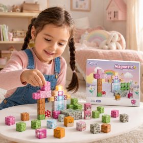 Woopie-Magnetic-Cubes-48-pcs-Montessori-Educational-3D-Puzzle-2