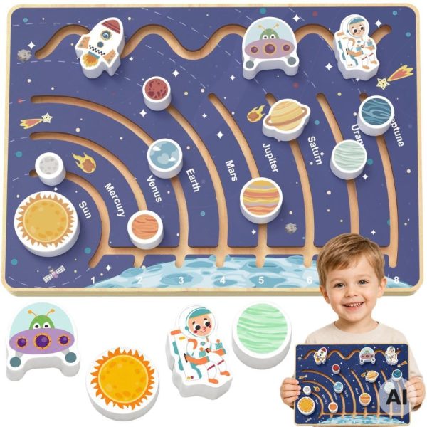 TOOKY TOY Solar System Educational Board