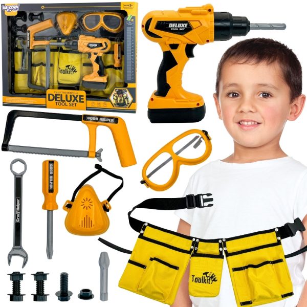 WOOPIE-Little-Handyman-Tool-Set-Goggles-Screwdriver-Tool-Belt-16-pcs WOOPIE Little Handyman Tool Set Goggles Screwdriver Tool Belt 16 pcs.
