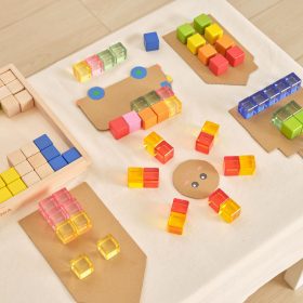 VIGA-Colorful-Light-Blocks-made-of-Acrylic-and-Wood-108-pcs-3