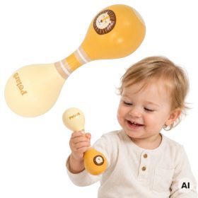 VIGA Double Maracas Lion PolarB